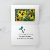 ハッピーマザー・デイ折り畳みグリーティングカード カード (内部)