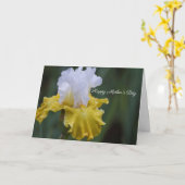 ハッピーマザー・デイ折り畳みグリーティングカード カード (黄色い花)