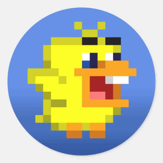 ハッピーマッチーバードシール ラウンドシール (正面)