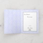 ハッピーママの日 箔グリーティングカード (内側レイダウン)