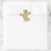 ハッピーマラードアヒル ラウンドシール (バッグ)