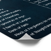 ハッピーマリッジニューバイズ海軍ワインのレシピ ポスター (角)