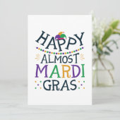 ハッピーマリーディグラおもしろいカーニバル シーズンカード (スタンド正面)