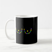 ハッピーマルディグラおもしろいス コーヒーマグカップ (左)