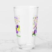 ハッピーマルディグラお祝いパーティーマスク飲用 タンブラーグラス (右)