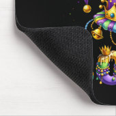 ハッピーマルディグラカーニバルマルディグラ2025ジェスターO マウスパッド (コーナー)