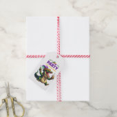 ハッピーマルディグラスアリゲーター ギフトタグ (より糸付き)