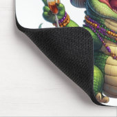 ハッピーマルディグラスアリゲーター マウスパッド (コーナー)