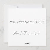 ハッピーマルディグラスイン金ゴールド、紫と緑 シーズンカード (裏面)