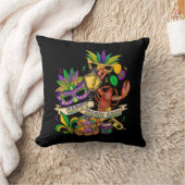 ハッピーマルディグラス装飾用クッション クッション (ブランケット)