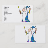 ハッピーマンガウィザードキャラクター 名刺 (正面/裏面)