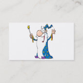 ハッピーマンガウィザードキャラクター 名刺 (裏面)