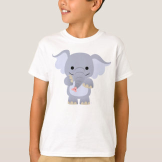ハッピーマンガエレファントチルドレンTシャツ Tシャツ