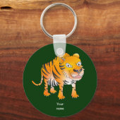 ハッピーマンガトラ キーホルダー (正面)