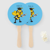 ハッピーマンガビー卒業 ハンドファン (正面&裏面)