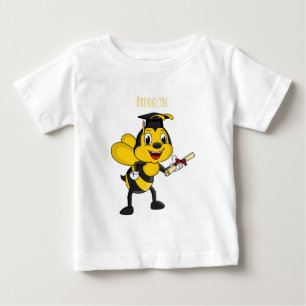 ハッピーマンガビー卒業 ベビーTシャツ