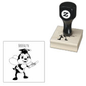 ハッピーマンガビー卒業 ラバースタンプ (押印)