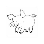 ハッピーマンガピギー ラバースタンプ (インプリント)