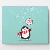 ハッピーマンガペンギン フォトプラーク (正面)