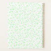 ハッピーマンガースネークブライトグリーン プランナー手帳 (裏面)