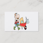 ハッピーマンガーデニング庭師 名刺 (裏面)