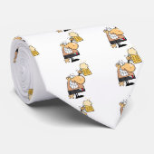 ハッピーマンガ祝ーンとビール ネクタイ (ロール)