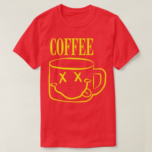 ハッピーマンデーグランジコーヒー Tシャツ (デザイン正面)