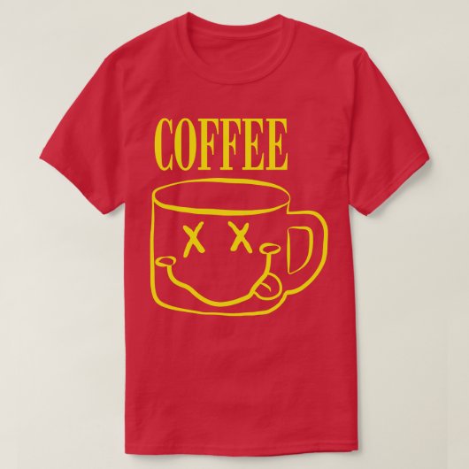 ハッピーマンデー グランジコーヒー Tシャツ (デザイン正面)
