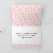 ハッピーマーチングラブラドール誕生日 カード (内部)