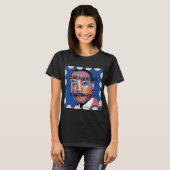 ハッピーマーティンルーサーキングデー Tシャツ (正面フル)