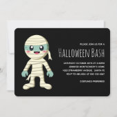 ハッピーミイムハロウィーンモンスターパーティー 招待状 (正面)