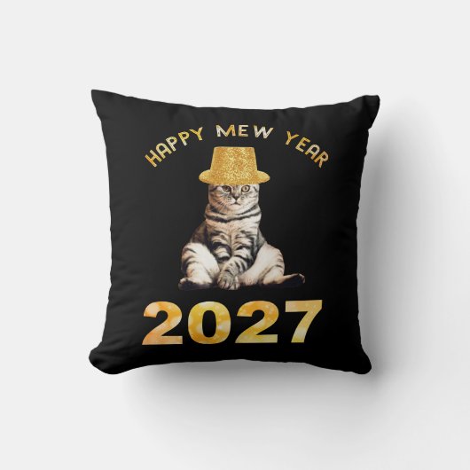 ハッピーミュウイヤー2027 クッション (正面)