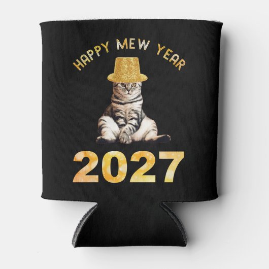 ハッピーミュウイヤー2027 缶クーラー (正面)