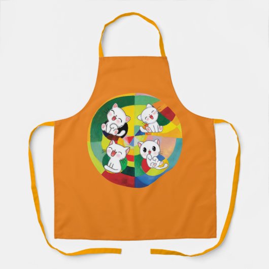ハッピーミューズ エプロン (正面)