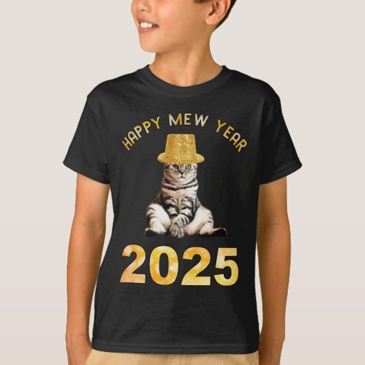 ハッピーミュー2025年 Tシャツ (正面)