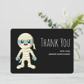 ハッピーミームハロウィーンモンスタースケッチ サンキューカード (スタンド正面)