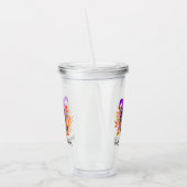 ハッピームーウィーンブラックウィッチキャット アクリルタンブラー (左)