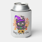 ハッピームーウィーンブラックウィッチキャット 缶クーラー (缶裏面)