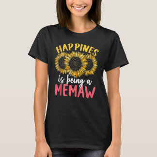 ハッピームームサングラスムームサンフラワーズマザーズデイ Tシャツ