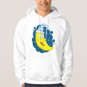 ハッピームーン顔 パーカ (正面)