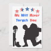 ハッピーメモリアルデーサンキューカード! サンキューカード (裏面)