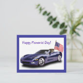 ハッピーメモリアルデーボクサー葉書 ポストカード (スタンド正面)