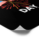 ハッピーメモリアルデー退役軍人 ポスター (角)