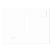 ハッピーメモリアルデー ポストカード (裏面)