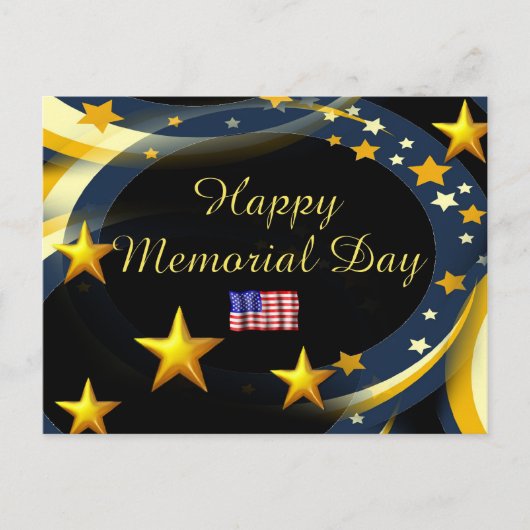 ハッピーメモリアルデー ポストカード (正面)
