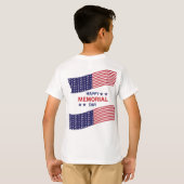 ハッピーメモリアルデー Tシャツ (裏面フル)