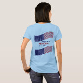 ハッピーメモリアルデーTシャツ Tシャツ (裏面フル)