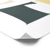 ハッピーメリー全てのグルービーホリデークリスマス ポスター (角)