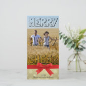 ハッピーメリー応援ブラックブロック – フォトカード シーズンカード (スタンド正面)