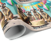 ハッピーメルカット誕生日 ラッピングペーパー (ロールコーナー)